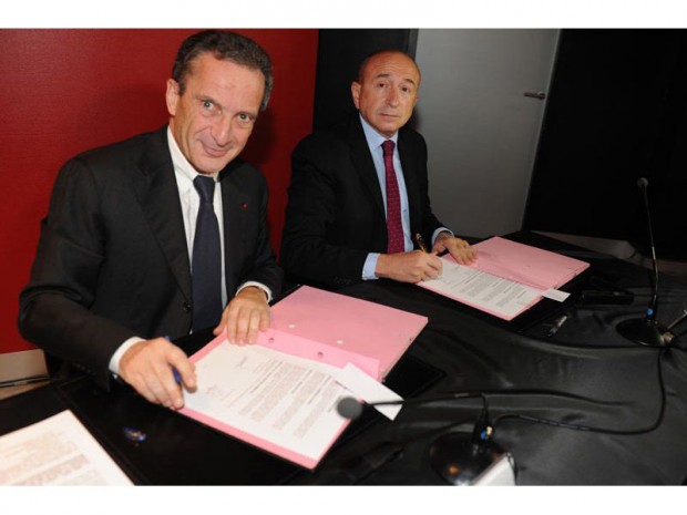 Signature du Grand Lyon 