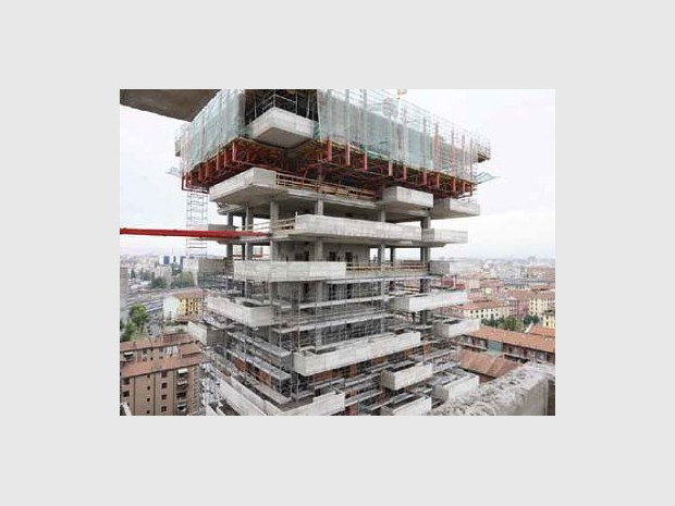 Bosco Verticale chantier