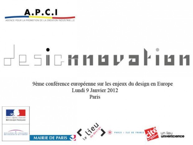 Design innovation 9 janvier 2012