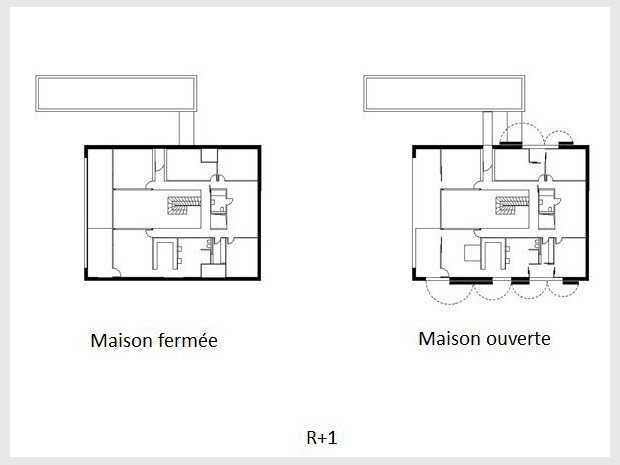 Plan Safe House étage