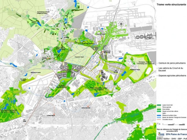 Trame verte structutrante Gonesse