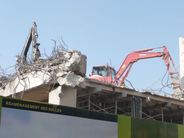 Chantier des halles