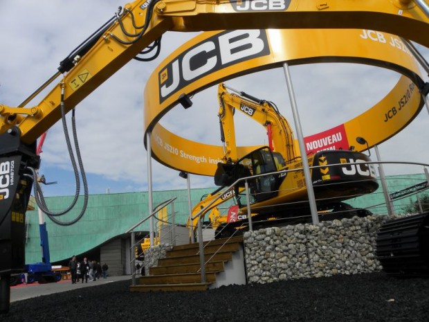 Jcb sur INTERMAT 2012