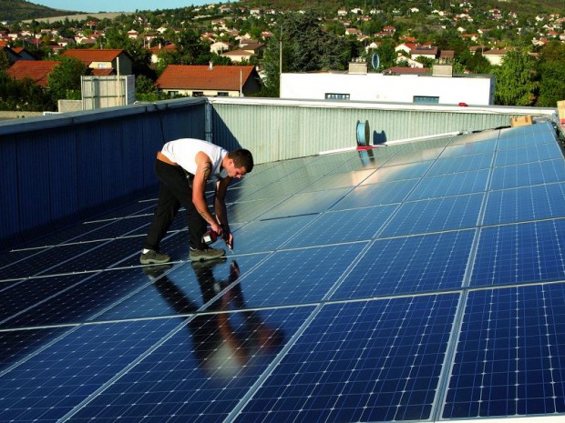 Centrale toiture photovoltaïque 