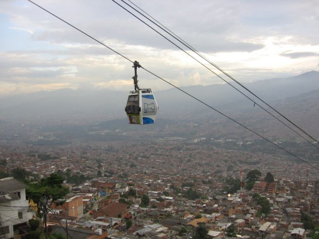 Metrocable téléphérique Medellin