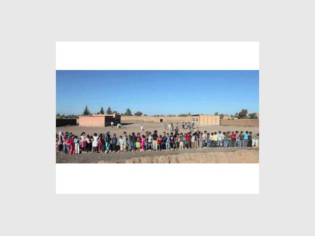  école bioclimatique au Maroc 