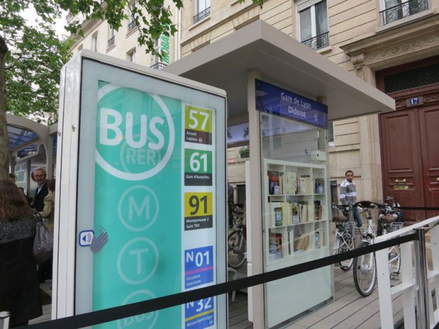 Station de bus expérimentale