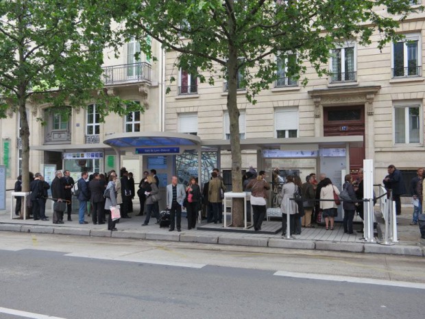 Station de bus expérimentale