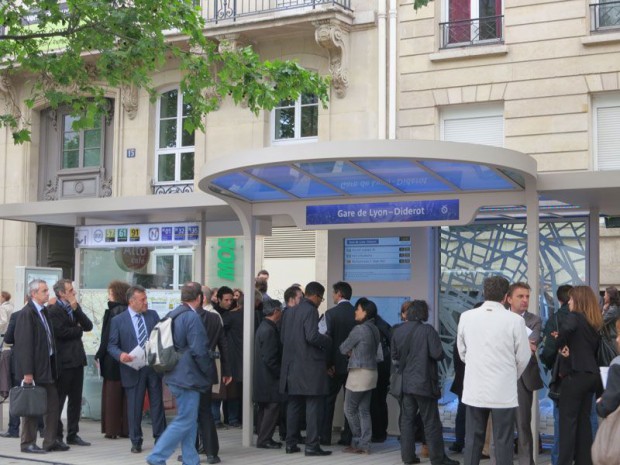 Station de bus expérimentale