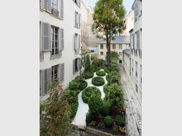 Jardin rue de Seine