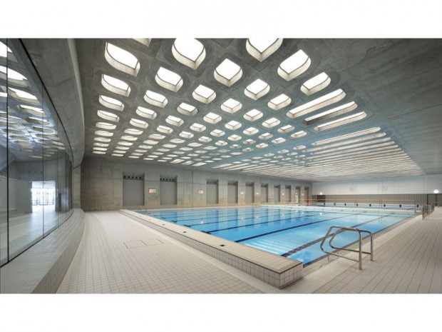 La piscine de Zaha Hadid