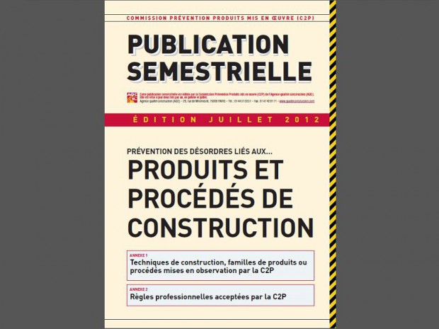 Publication semestrielle juillet 2012