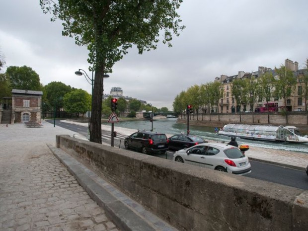 Les voies sur berges rive droite