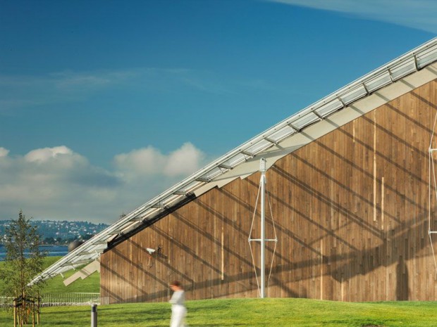 Un bâtiment dans le paysage