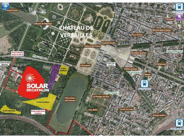 Versailles et solar décathlon 2014