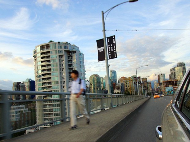 Quartier de tours à Vancouver, Colombie Britanniqu