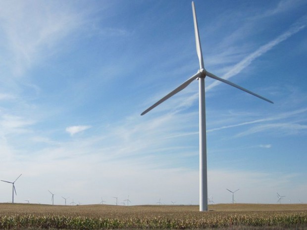 Eoliennes dans l'Iowa