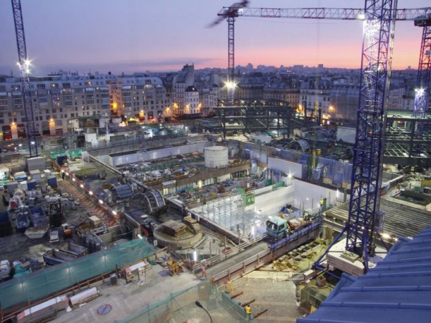 Chantier des Halles