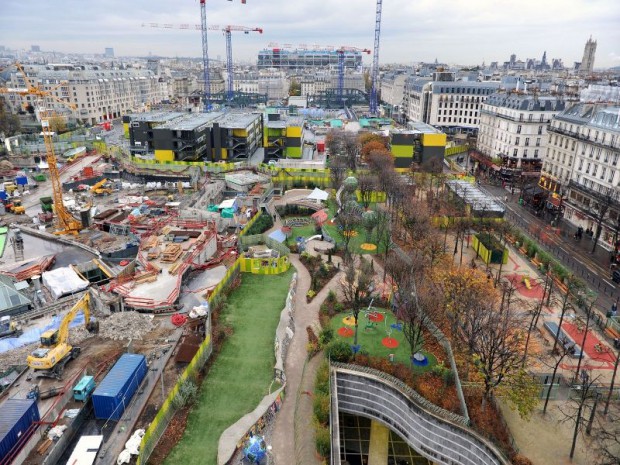 Chantier des Halles