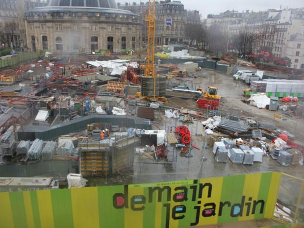 Chantier des Halles