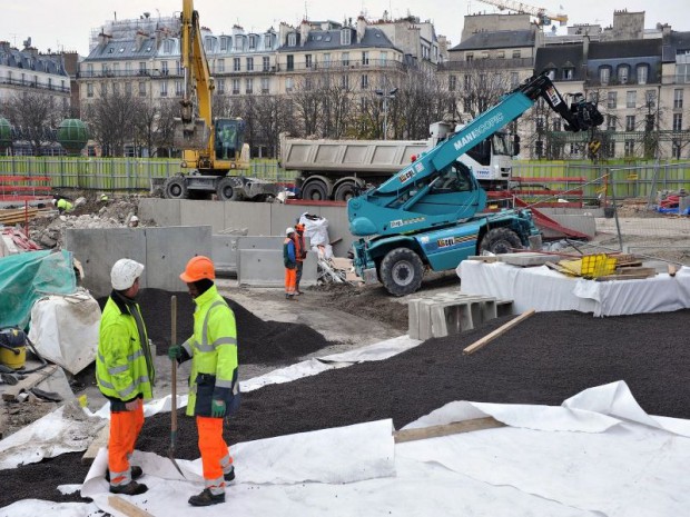 Chantier des Halles