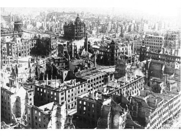 Dresde en 1945