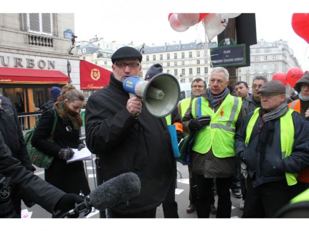 Patrick Liébus et manifestation à Paris 
