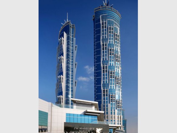 Hauteur JW Marriott Marquis Dubaï