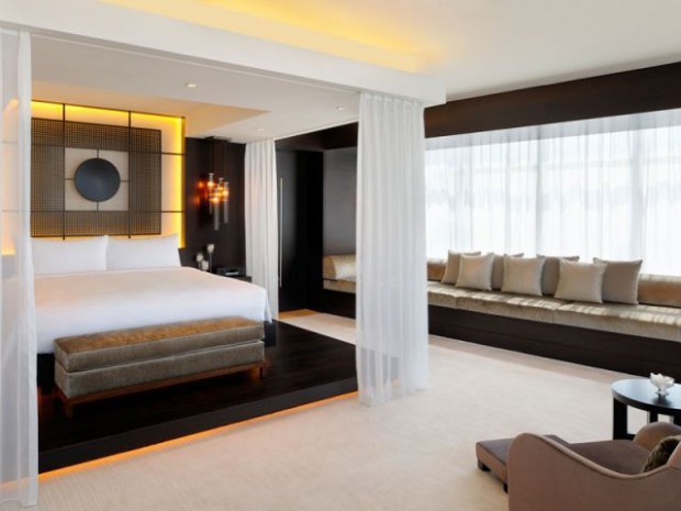 Chambre JW Marriott Marquis Dubaï