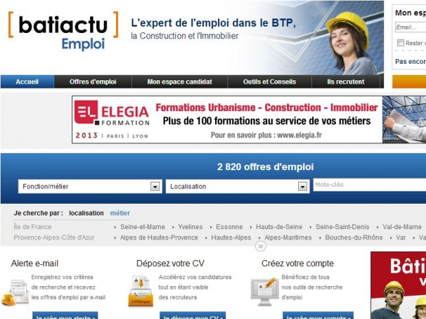 Batiactu emploi