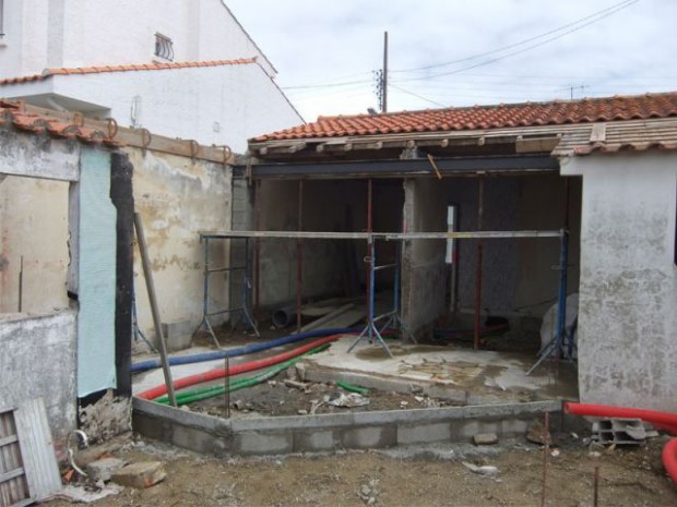 Chantier Vendée  maison 1948 rénovée I-Revov