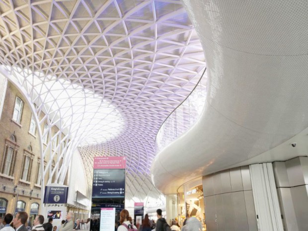 La gare de King's Cross à Londres