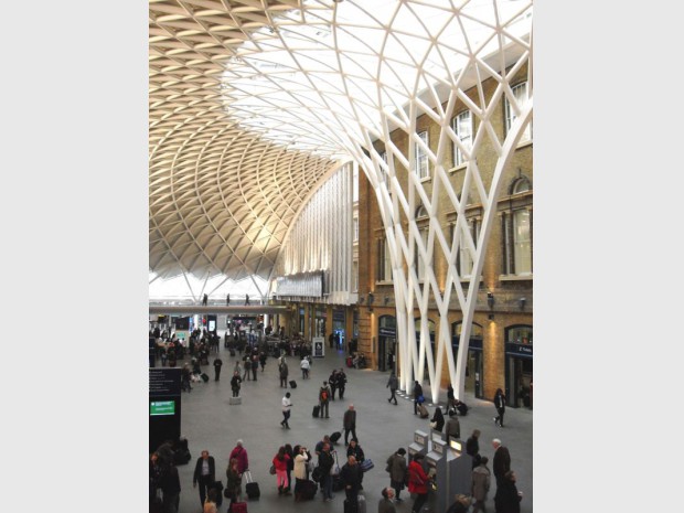 La gare de King's Cross à Londres