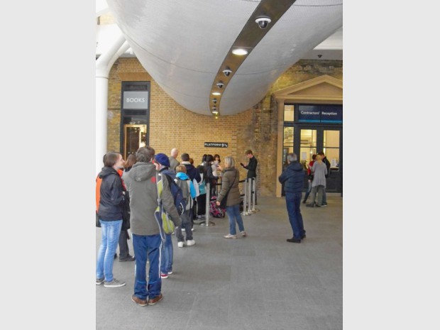 La gare de King's Cross à Londres