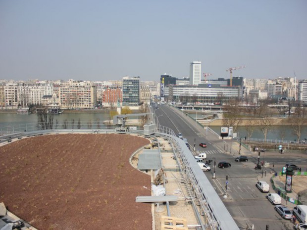 Beaugrenelle Paris et toiture végétalisée