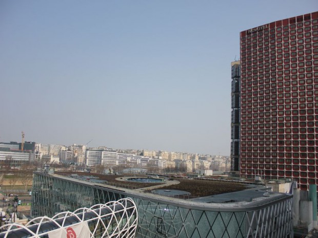 Beaugrenelle Paris et toiture végétalisée