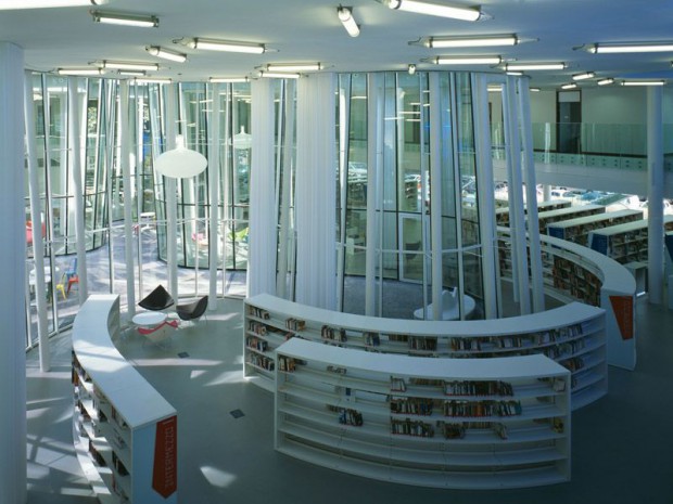 Vue de la bibliothèque