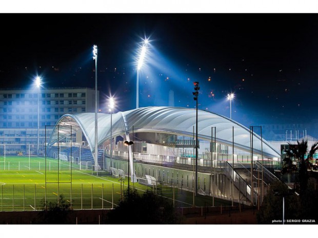 Tribune stade de toulon