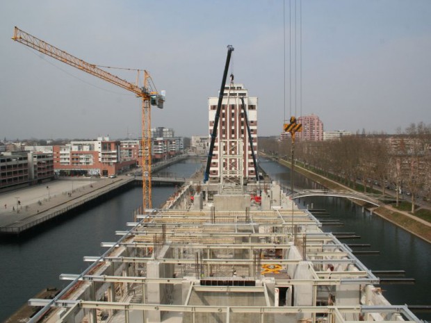 Transformation de l'entrepôt Seegmuller en programme immobilier « Les Dock's », à Strasbourg 
