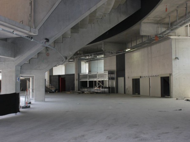 Chantier de l'Allianz Riviera à Nice