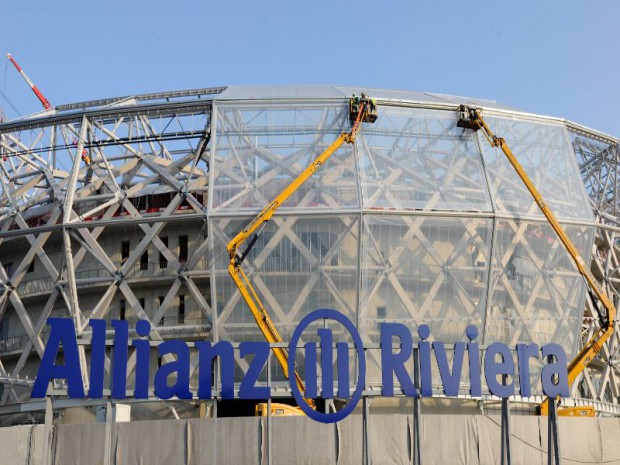 Chantier de l'Allianz Riviera à Nice