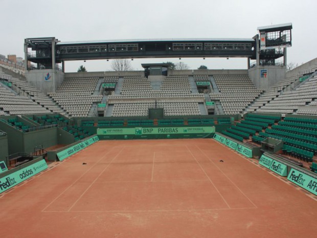 Rénovation du Club des Loges au court Suzanne Lenglen à Roland-Garros