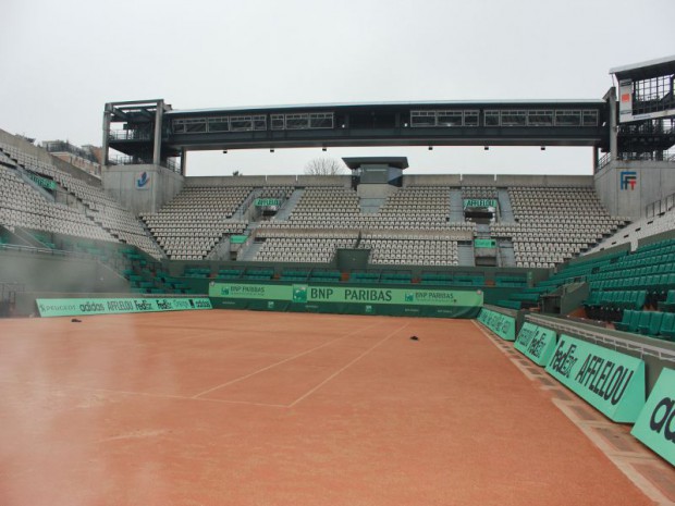 Rénovation du Club des Loges au court Suzanne Lenglen à Roland-Garros