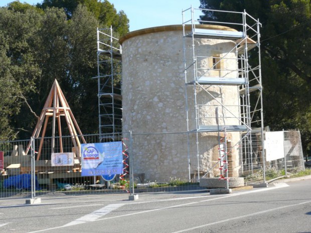 Rénovation du moulin de Bertoire à Lambesc