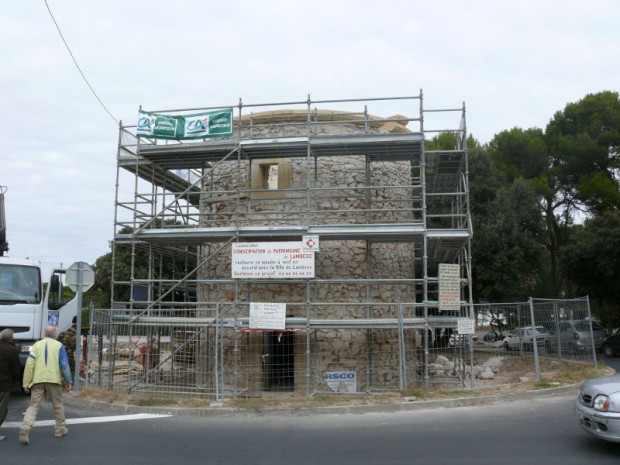 Rénovation du moulin de Bertoire à Lambesc