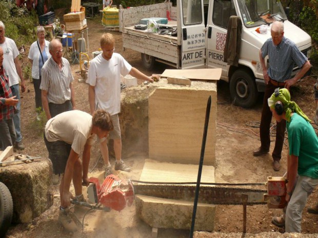 Rénovation du moulin de Bertoire à Lambesc