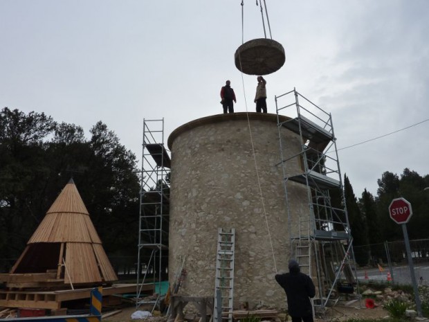 Rénovation du moulin de Bertoire à Lambesc