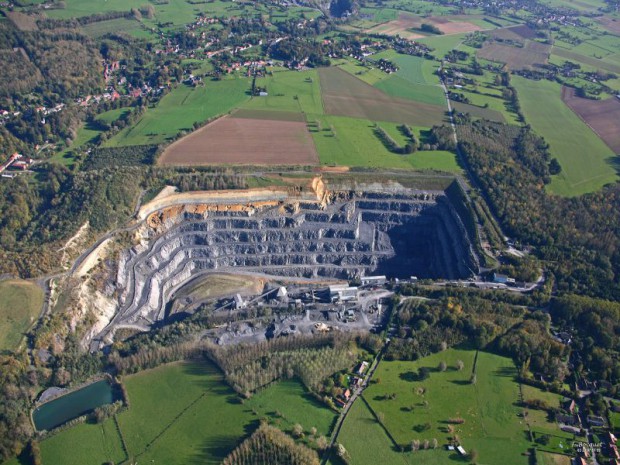 Carrière du bois d'Encade à Bellignies  (Nord)