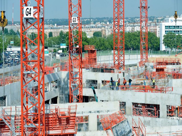 Chantier Balard au futur ministère de la Défense, Paris 15ème  