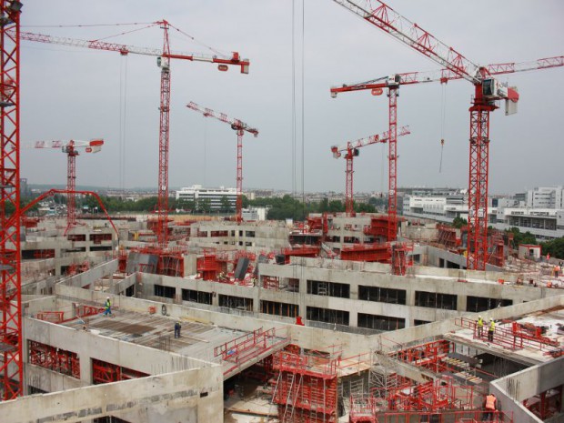 Chantier Balard au futur ministère de la Défense, Paris 15ème